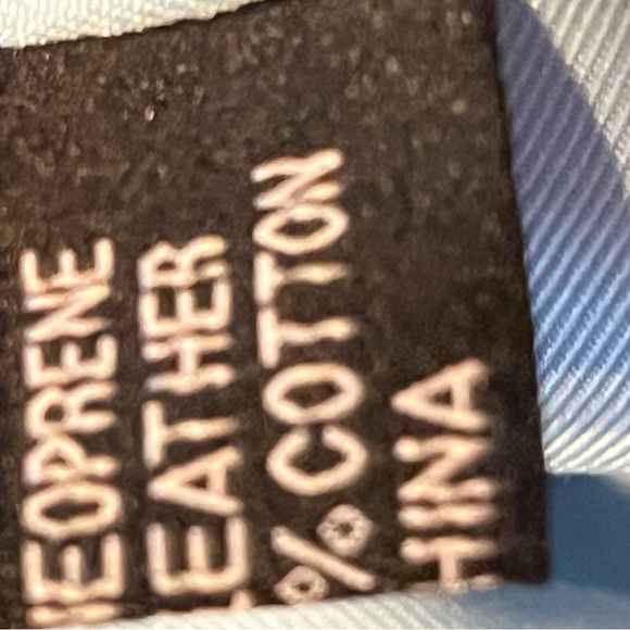 Cynthia Rowley Neoprene/Leather Tote Shoulder Bag Color Block Blue Black Red - Picture 8 of 11